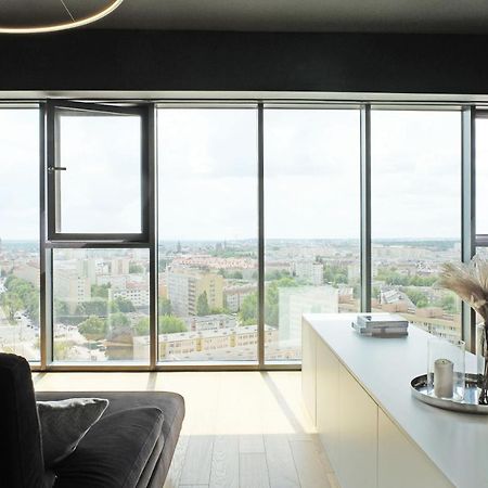Hanza Tower - Luxurious Apartment 60M2 - 15Th Floor City View Щецин Екстер'єр фото
