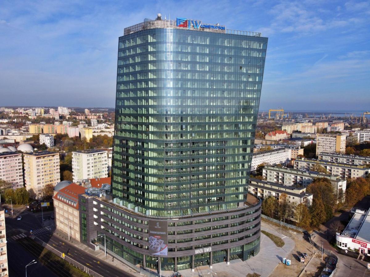 Hanza Tower - Luxurious Apartment 60M2 - 15Th Floor City View Щецин Екстер'єр фото