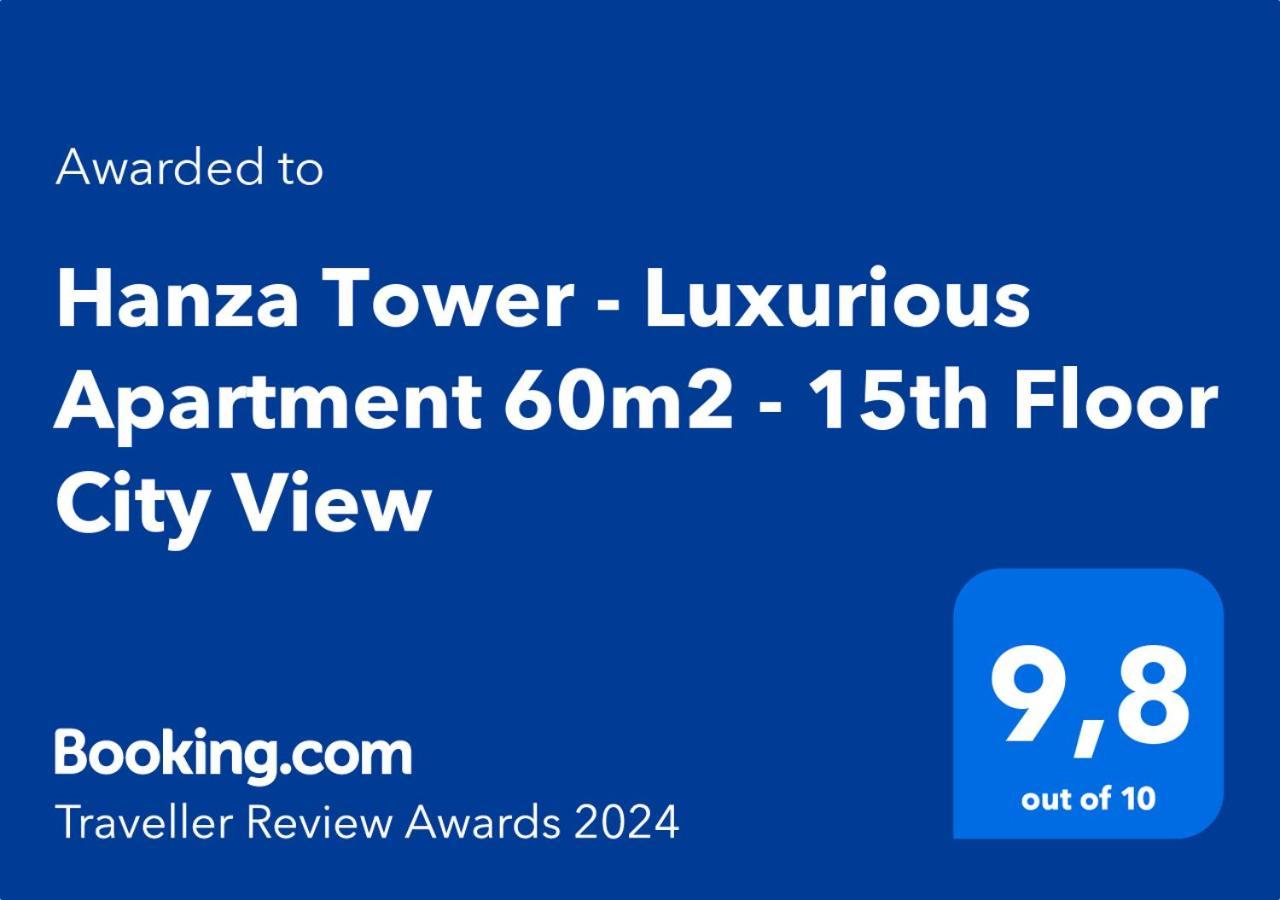 Hanza Tower - Luxurious Apartment 60M2 - 15Th Floor City View Щецин Екстер'єр фото
